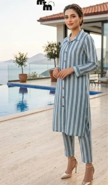 MTM Brand CO-Ord Set Shirt Type
