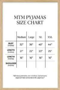 mtm brand ladies pajama