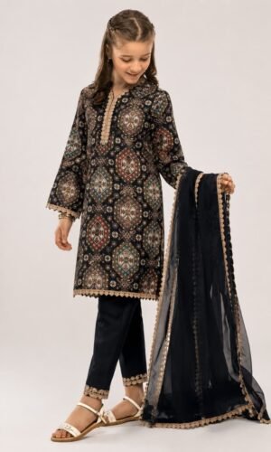 girls 3 pcs pakistani style 3 pcs shalwar kameez